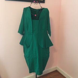 NWT Eloquii Peplum Dress